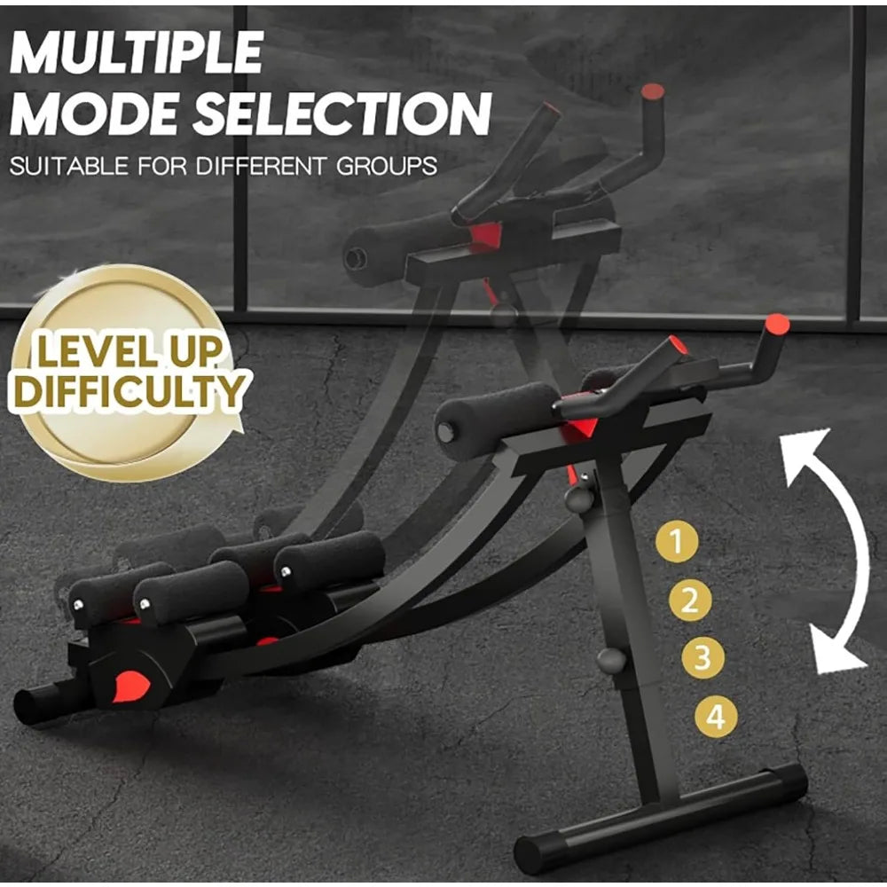 workout equipment for Home Gym Strength Training, Ab workout equipment, AB machine for stomach workout, Foldable