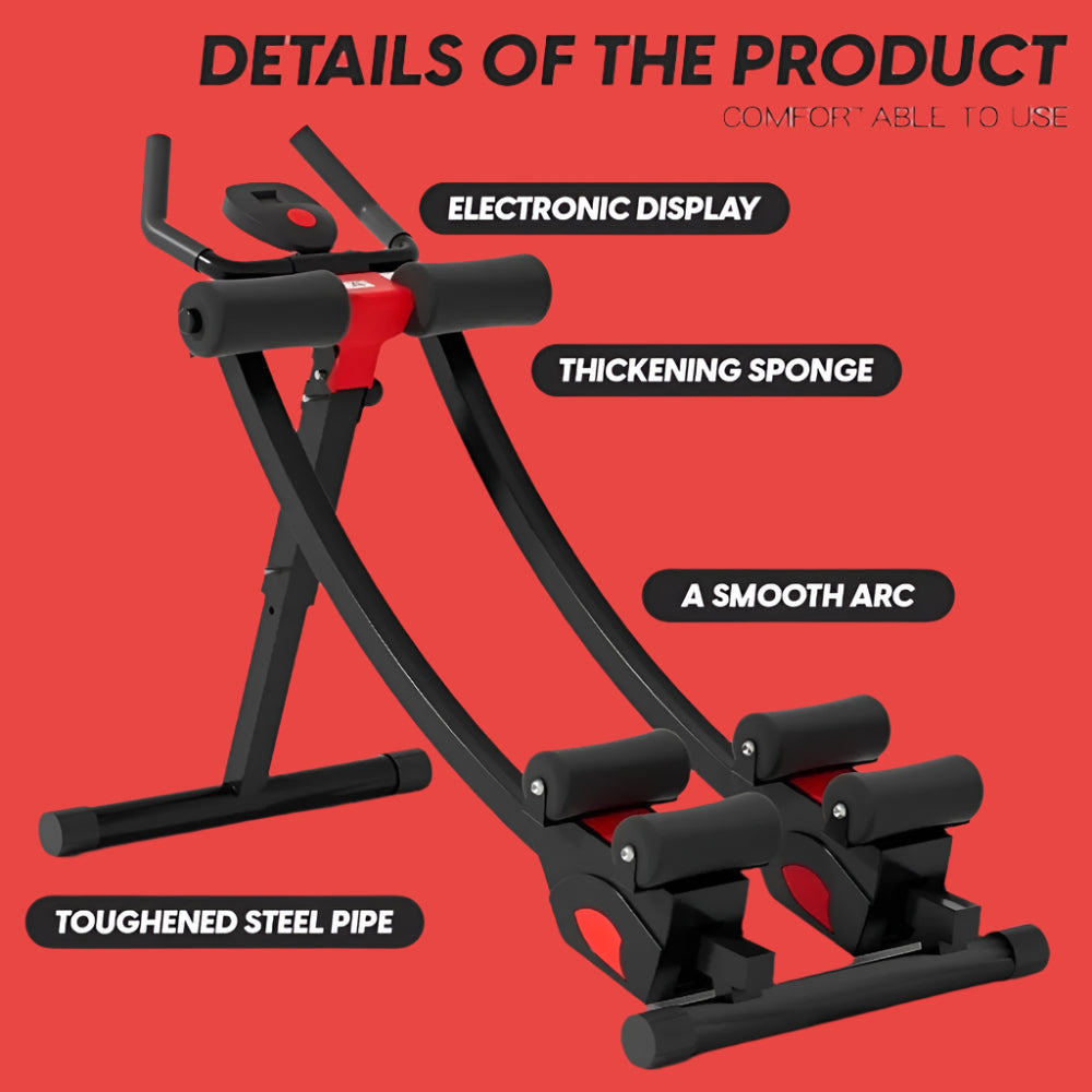 workout equipment for Home Gym Strength Training, Ab workout equipment, AB machine for stomach workout, Foldable