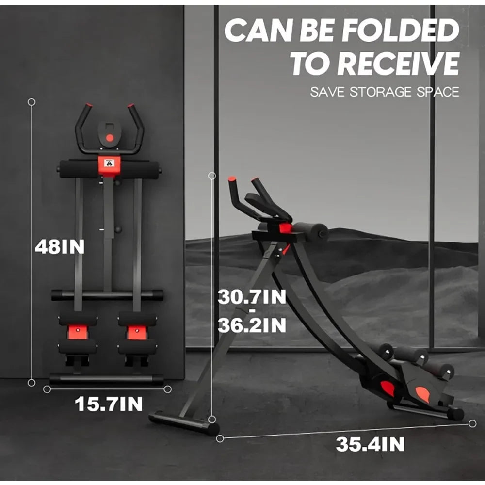 workout equipment for Home Gym Strength Training, Ab workout equipment, AB machine for stomach workout, Foldable