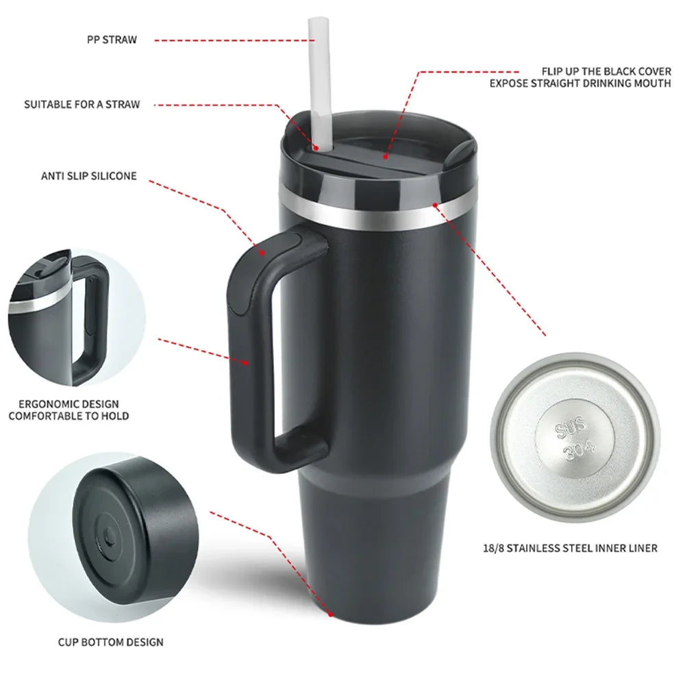 MegaSip Stainless Thermal Tumbler