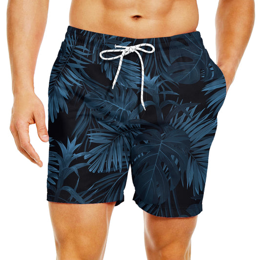 Palm Paradise Quick Dry Swim Trunks