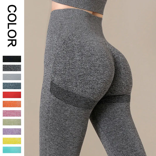 Seamless High Waist Yoga Leggings