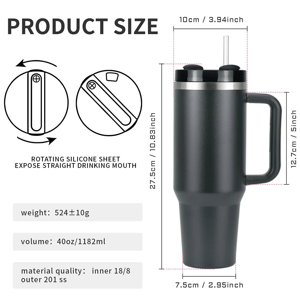 MegaSip Stainless Thermal Tumbler