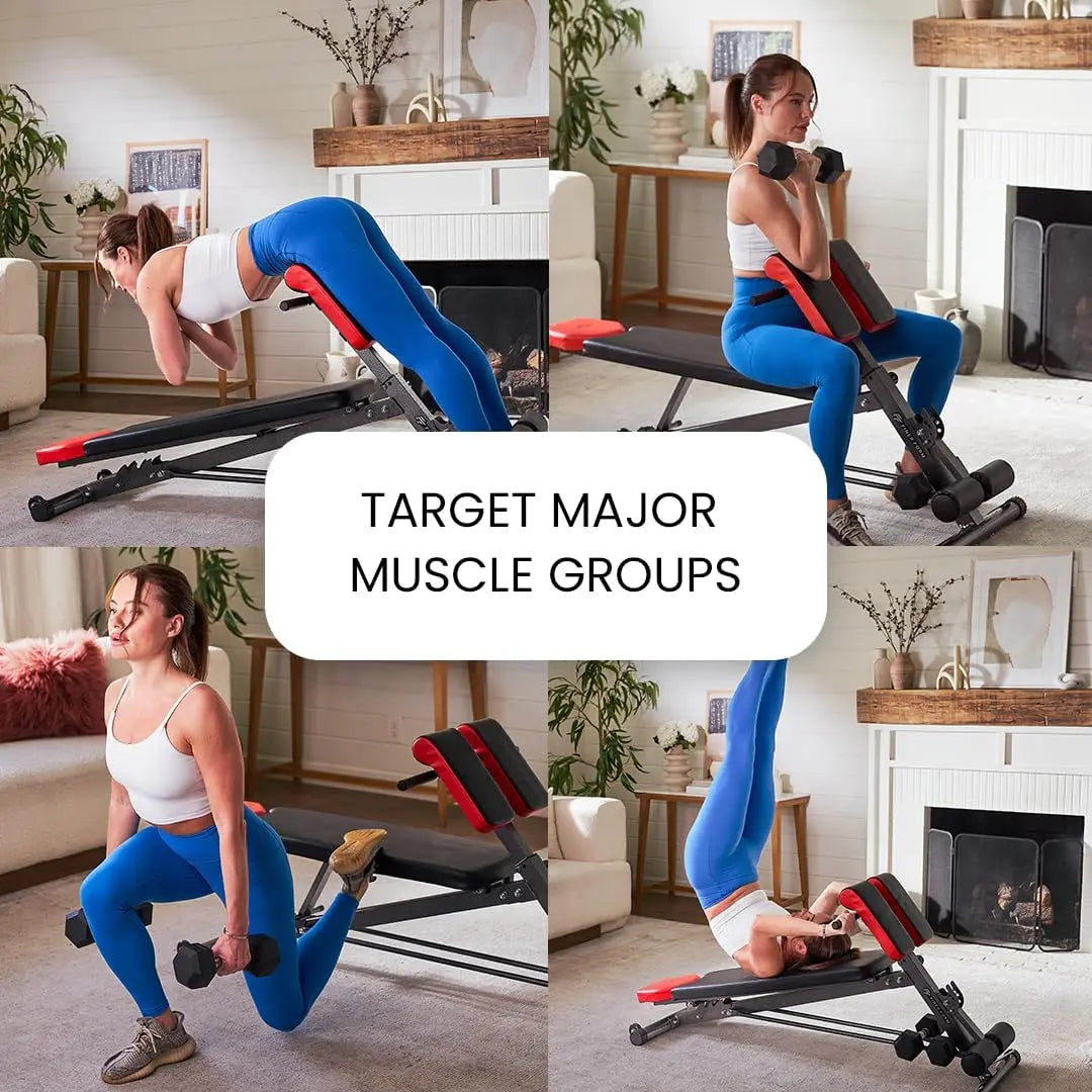 TotalPro Fitness Bench for Home Workouts