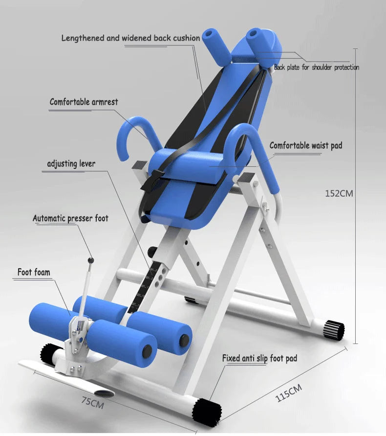 Factory Direct Supply Home Hand Stand Machine Inversion Therapy Table Station Musculation Equipment