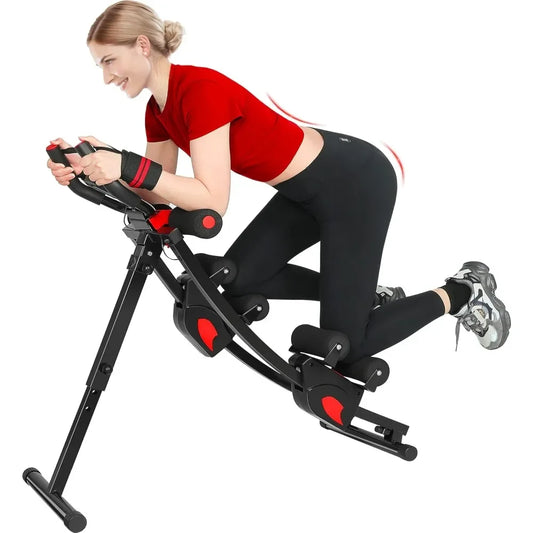 Machine, Adjustale Trainer for Home Gym, Ab Crunch Exercise Equipment for Beginner