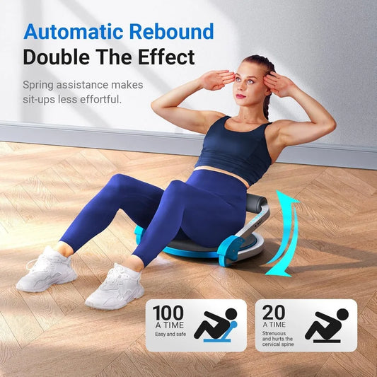 Core Sculpt Ab Machine - Assisted Crunch with Auto Rebound