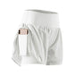 Short de Yoga pour femmes taille haute Sport Fitness 2 en 1 short d'entraînement pantalon de course short de Sport décontracté short de gymnastique à séchage rapide