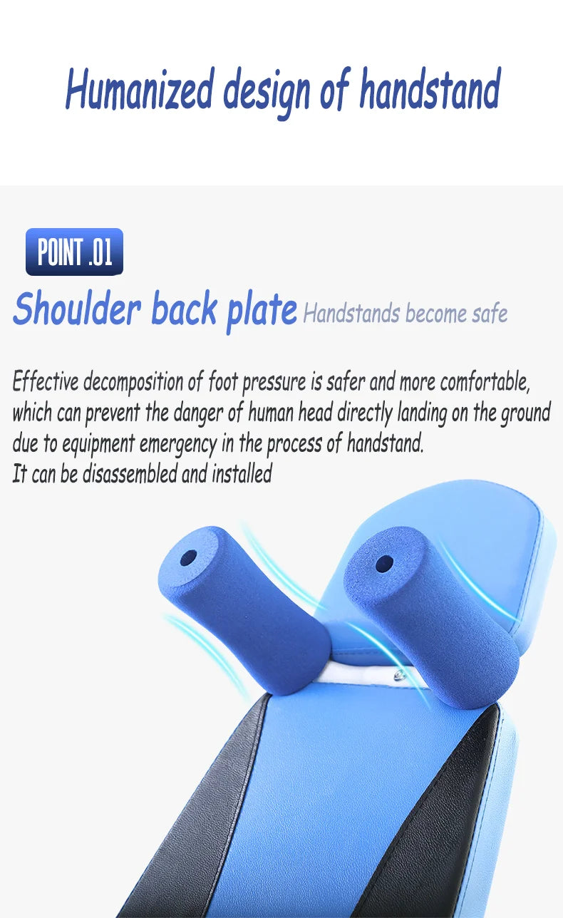 Factory Direct Supply Home Hand Stand Machine Inversion Therapy Table Station Musculation Equipment