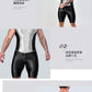 AMORESY – combinaison en satin lisse pour hommes, combinaison de surf en soie lisse, vêtements de sport de yoga, gilet, combinaison en cinq parties