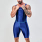 AMORESY – combinaison en satin lisse pour hommes, combinaison de surf en soie lisse, vêtements de sport de yoga, gilet, combinaison en cinq parties
