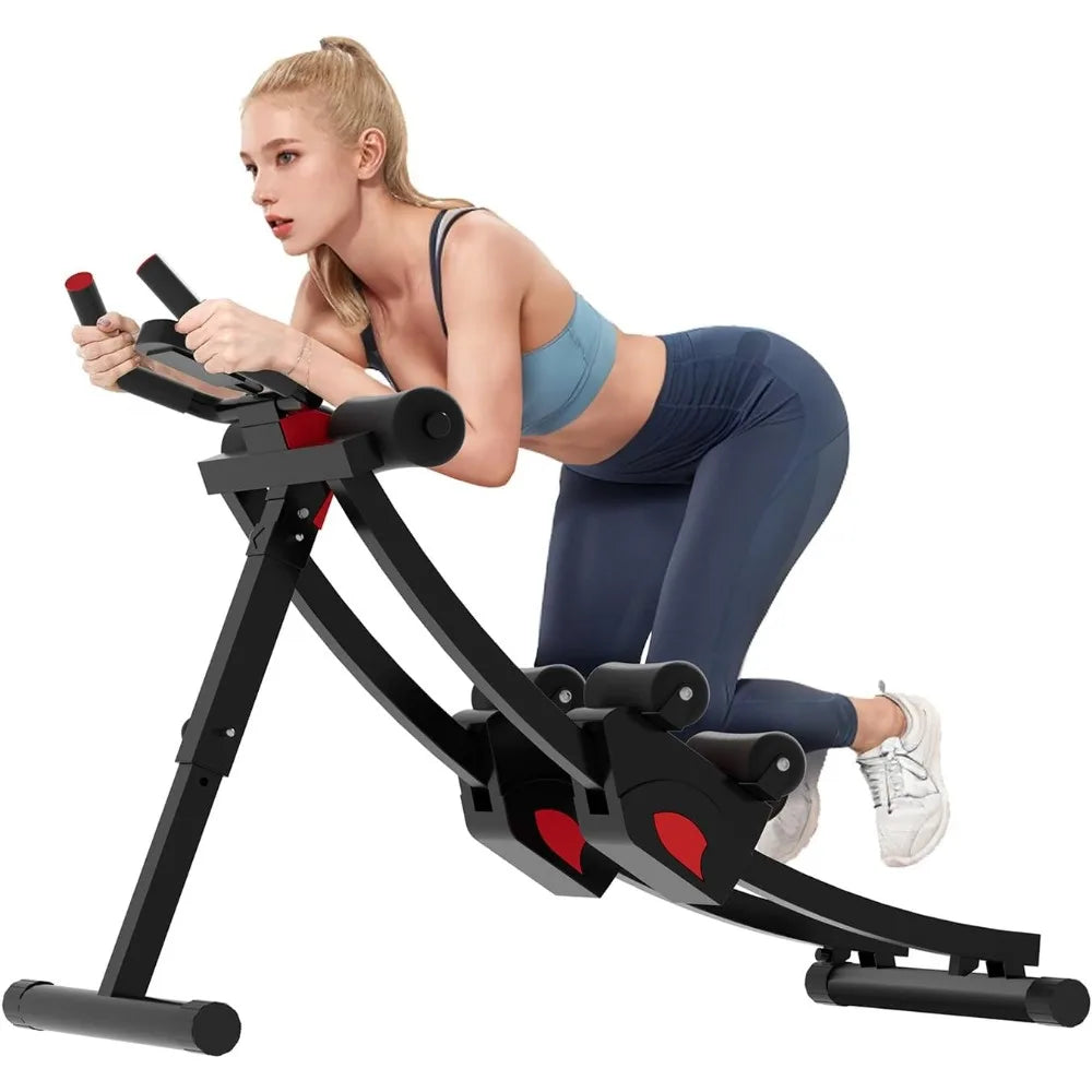 workout equipment for Home Gym Strength Training, Ab workout equipment, AB machine for stomach workout, Foldable
