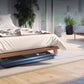 Tapis roulant de bureau avec tapis de marche, tapis roulant sous le bureau pour le bureau à domicile, machine de marche et de jogging 2 en 1, avec double télécommande