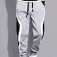 Patchwork Jogger Sweatpants for Men