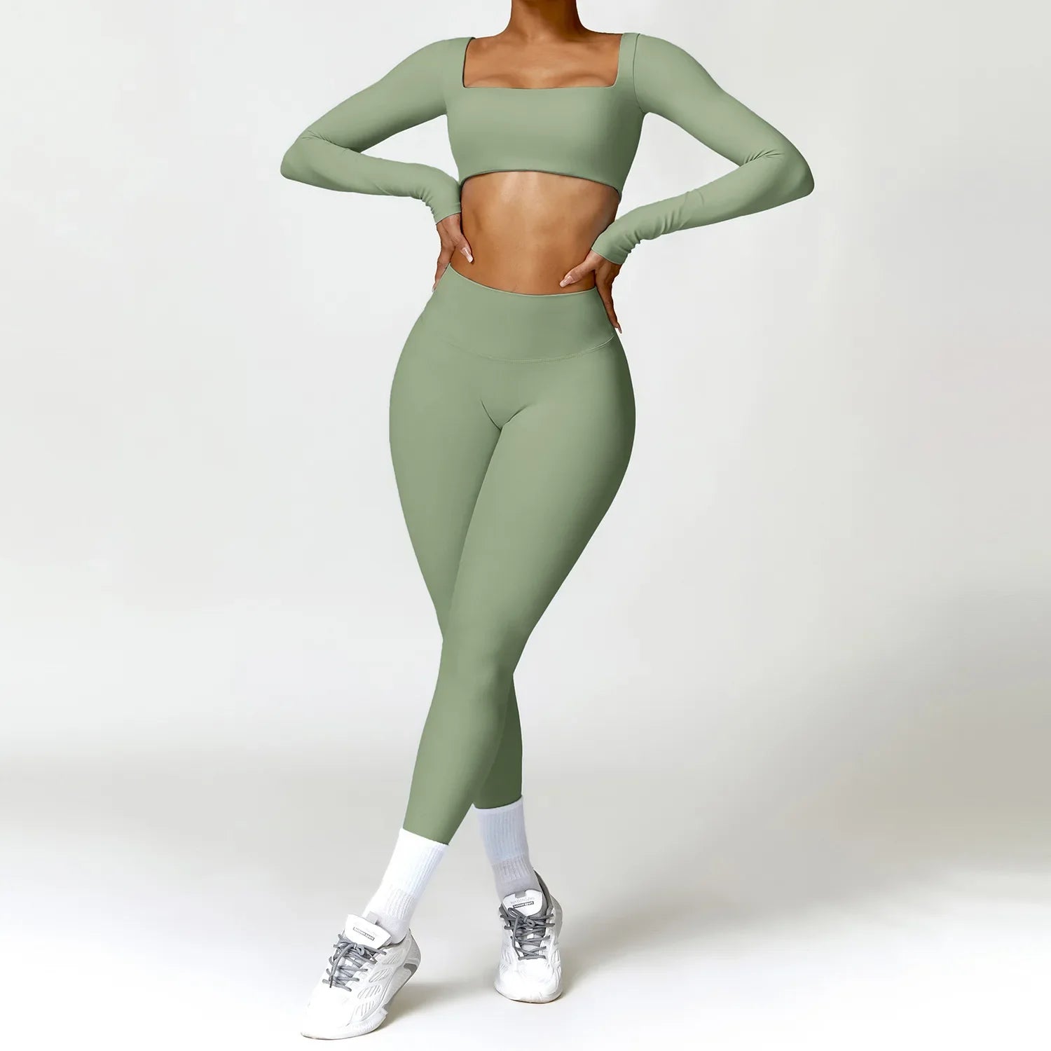 Seamless Yoga Sportswear Set