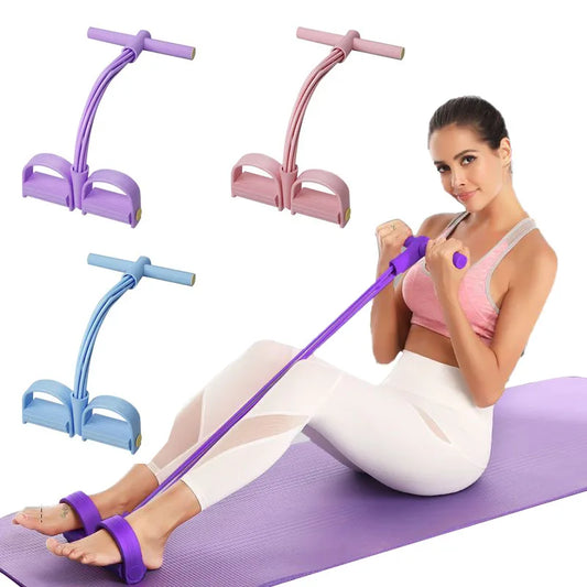 Yoga Fitness Pedal Puller Bands